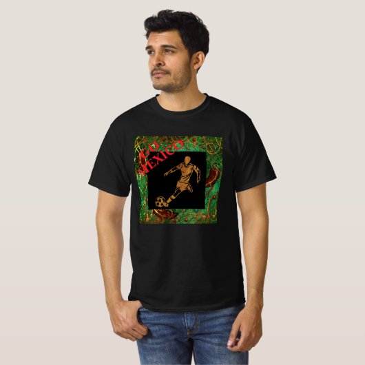 MEXICO VOETBAL T-SHIRT (Voorkant volledig)
