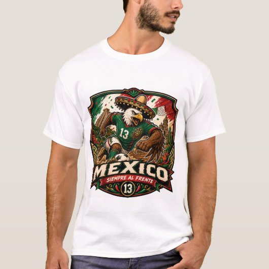 Mexico voetbal T-shirt (Voorkant)