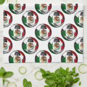 Mexico-Voetbal Theedoek (Gevouwen)