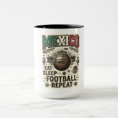 MEXICO Voetbal Voetbal Aangepast 2026 Mok (Midden)