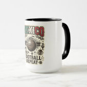 MEXICO Voetbal Voetbal Aangepast 2026 Mok (Voorkant rechts)