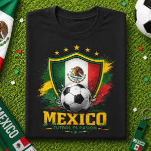 Mexico Voetbalfan El Tri Voetbal WK Voetbal T-shirt