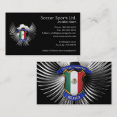 Mexico-voetbalkampioen Visitekaartje (Voorkant / Achterkant)