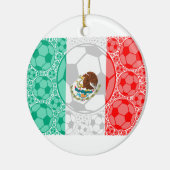 Mexico-voetballen Keramisch Ornament (Links)