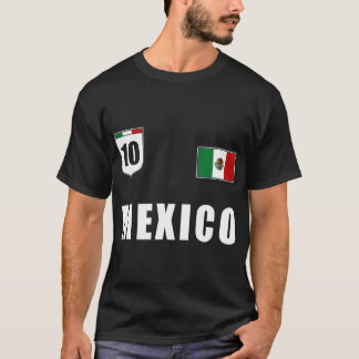 Mexico voetballer voor Mexican Jersey Football F T-shirt
