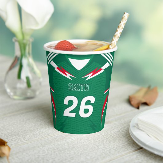 Mexico Voetbalshirt Aangepaste Naam Nummer Beker (Insitu)