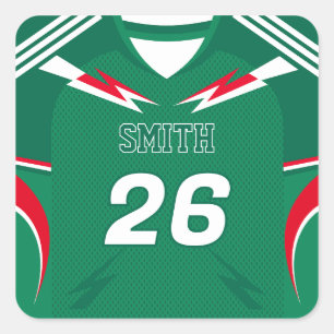 Mexico Voetbalshirt Aangepaste Naam Nummer Sticker