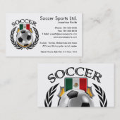 Mexico-Voettuig 2016 Visitekaartje (Voorkant / Achterkant)