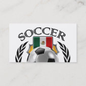 Mexico-Voettuig 2016 Visitekaartje (Achterkant)