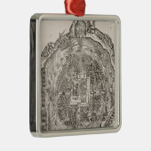 Mexico voor de overwinning metalen ornament (Rechts)