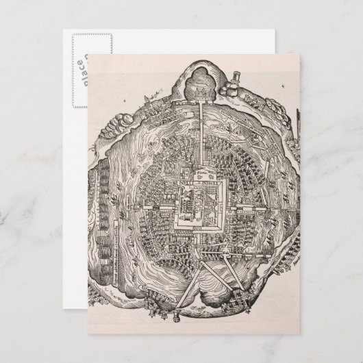 Mexico voor de verovering briefkaart (Voorkant / Achterkant)