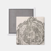 Mexico voor de verovering magneet (Voorkant / Achterkant)