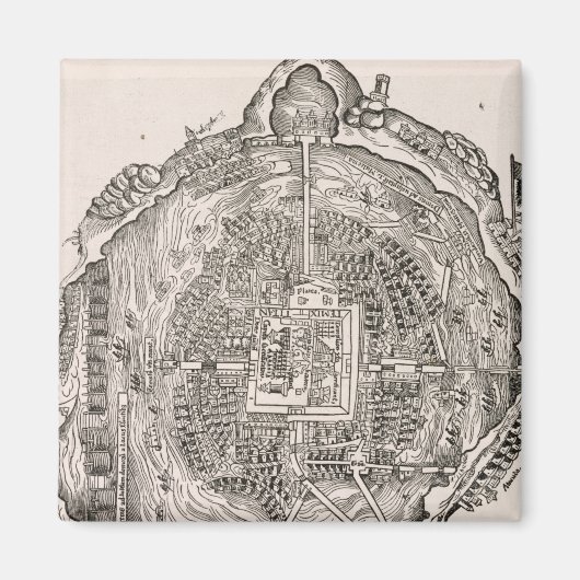 Mexico voor de verovering magneet (Voorkant)