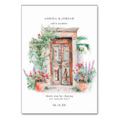  Mexico voordeur | Tabelnummer Kaart (Achterkant)