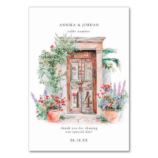  Mexico voordeur | Tabelnummer Kaart (Achterkant)