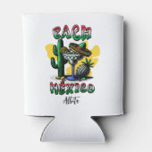 Mexico vrijgezelle vrouw blikjeskoeler (Achterkant)