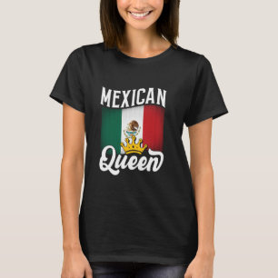 Mexico Vrouwen Mexicaanse Vlag Mexicaans Meisje Me T-shirt
