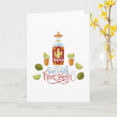 Mexico - Water - Tequila - licht Kaart (Gele Bloem)