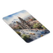 Mexico waterverf kunst magneet (Rechterzijde)