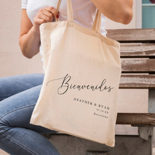 Mexico Wedding Tas Bienvenidos Welkom Canvas tasse