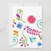 Mexico Wedding Uitnodiging (Achterkant)