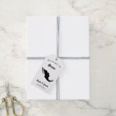 Mexico Wedding Welcome Bag Labels, Map Cadeaulabel (Met Touw)