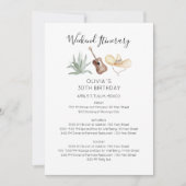 Mexico Weekend Verjaardag Uitnodiging (Voorkant)