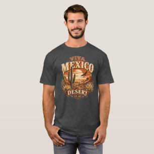 Mexico Woestijn Western Cactus Grafische T-Shirt