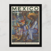 Mexico Xochimilco Briefkaart (Voorkant)