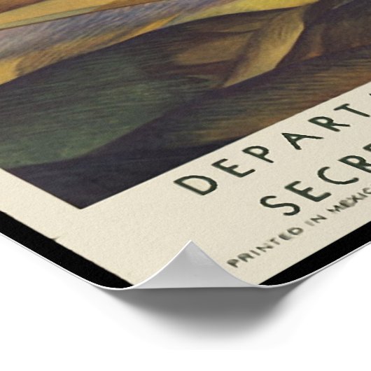 Mexico Xochimilco Poster (Hoek)