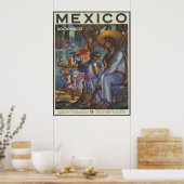 Mexico Xochimilco Poster (Keuken)