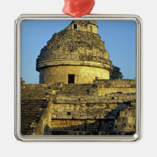 Mexico, Yucatan. Caracol: astronomisch Metalen Ornament