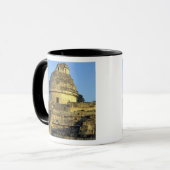 Mexico, Yucatan. Caracol: astronomisch Mok (Voorkant links)