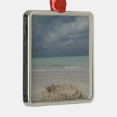 Mexico, Yucatan, Isla Mujeres Island Metalen Ornament (Rechts)