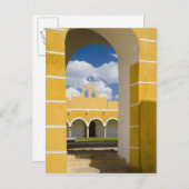 Mexico, Yucatan, Izamal. Franciscan Convent 2 Briefkaart (Voorkant / Achterkant)