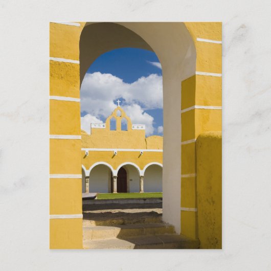 Mexico, Yucatan, Izamal. Franciscan Convent 2 Briefkaart (Voorkant)