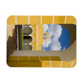 Mexico, Yucatan, Izamal. Franciscan Convent 2 Magneet (Horizontaal)