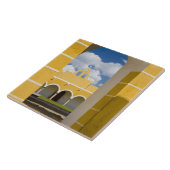 Mexico, Yucatan, Izamal. Franciscan Convent 2 Tegeltje (Zijkant)
