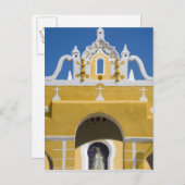 Mexico, Yucatan, Izamal. Het Franciscaan Convent Briefkaart (Voorkant / Achterkant)