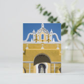 Mexico, Yucatan, Izamal. Het Franciscaan Convent Briefkaart (Staand voorkant)