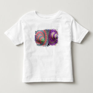 Mexico, Yucatan, Merida, traditioneel geweven Kinder Shirts