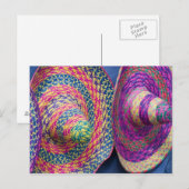 Mexico, Yucatan, Merida, traditionele geweven Briefkaart (Voorkant / Achterkant)