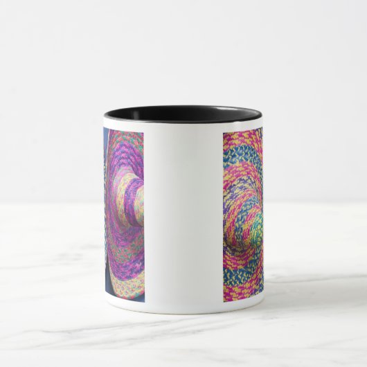 Mexico, Yucatan, Merida, traditionele geweven Mok (Midden)