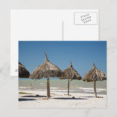 Mexico, Yucatan schiereiland, Progreso. Dakbedekki Briefkaart (Voorkant / Achterkant)