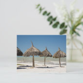 Mexico, Yucatan schiereiland, Progreso. Dakbedekki Briefkaart (Staand voorkant)