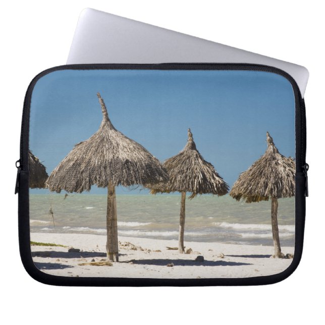 Mexico, Yucatan schiereiland, Progreso. Dakbedekki Laptop Sleeve (Voorkant)