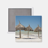 Mexico, Yucatan schiereiland, Progreso. Dakbedekki Magneet (Voorkant / Achterkant)