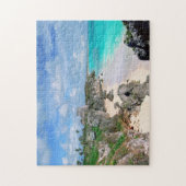 Mexico, Yucatan, schiereiland, Tulum-ruïnes, Mayan Legpuzzel (Verticaal)