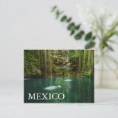Mexico, Yucatan, Schilderachtig meer Briefkaart (Staand voorkant)