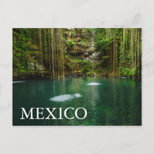 Mexico, Yucatan, Schilderachtig meer Briefkaart